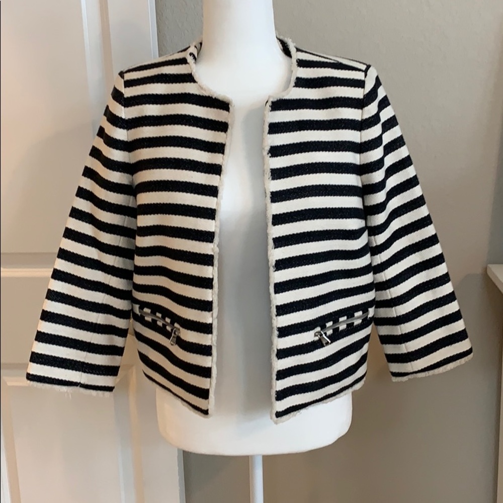 Striped Blazer